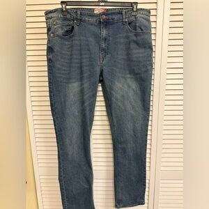 Hudson & Barrow NYC Blue Stretch Denim Jeans Sz 40